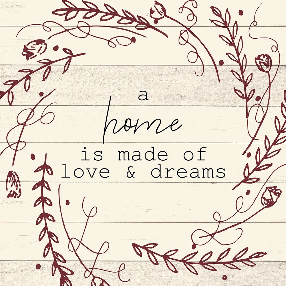 A House is made 2 art print by Kimberly Allen for $57.95 CAD