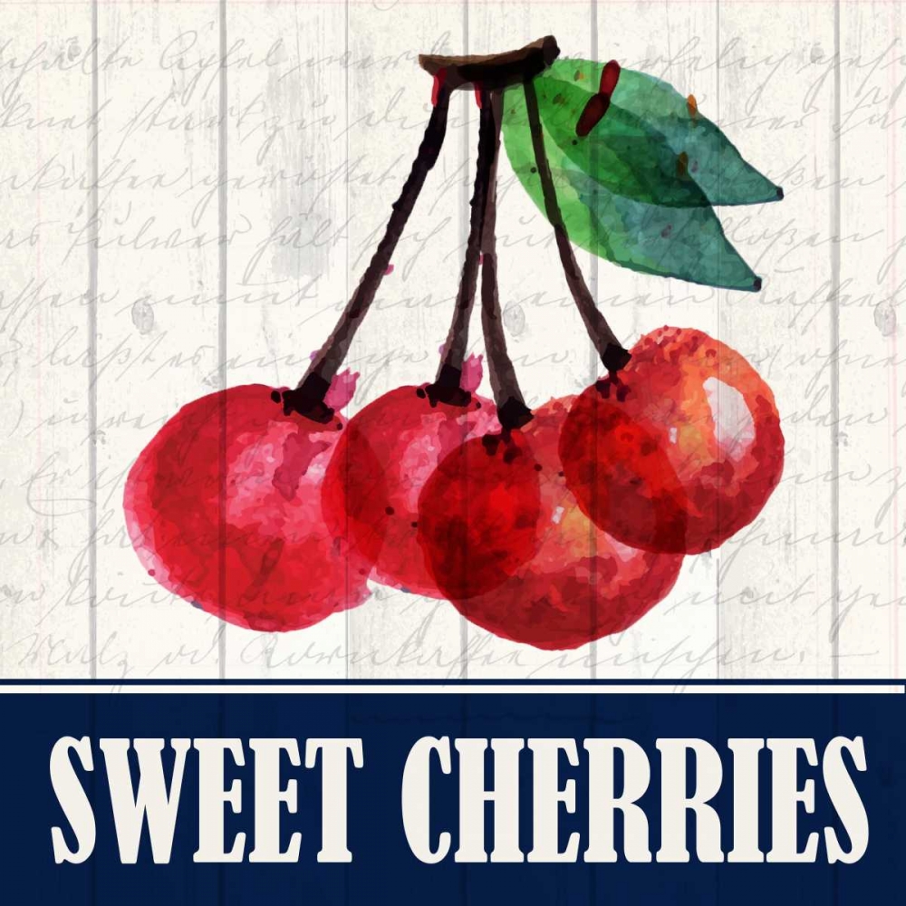 Sweet Cherries art print by Kimberly Allen for $57.95 CAD