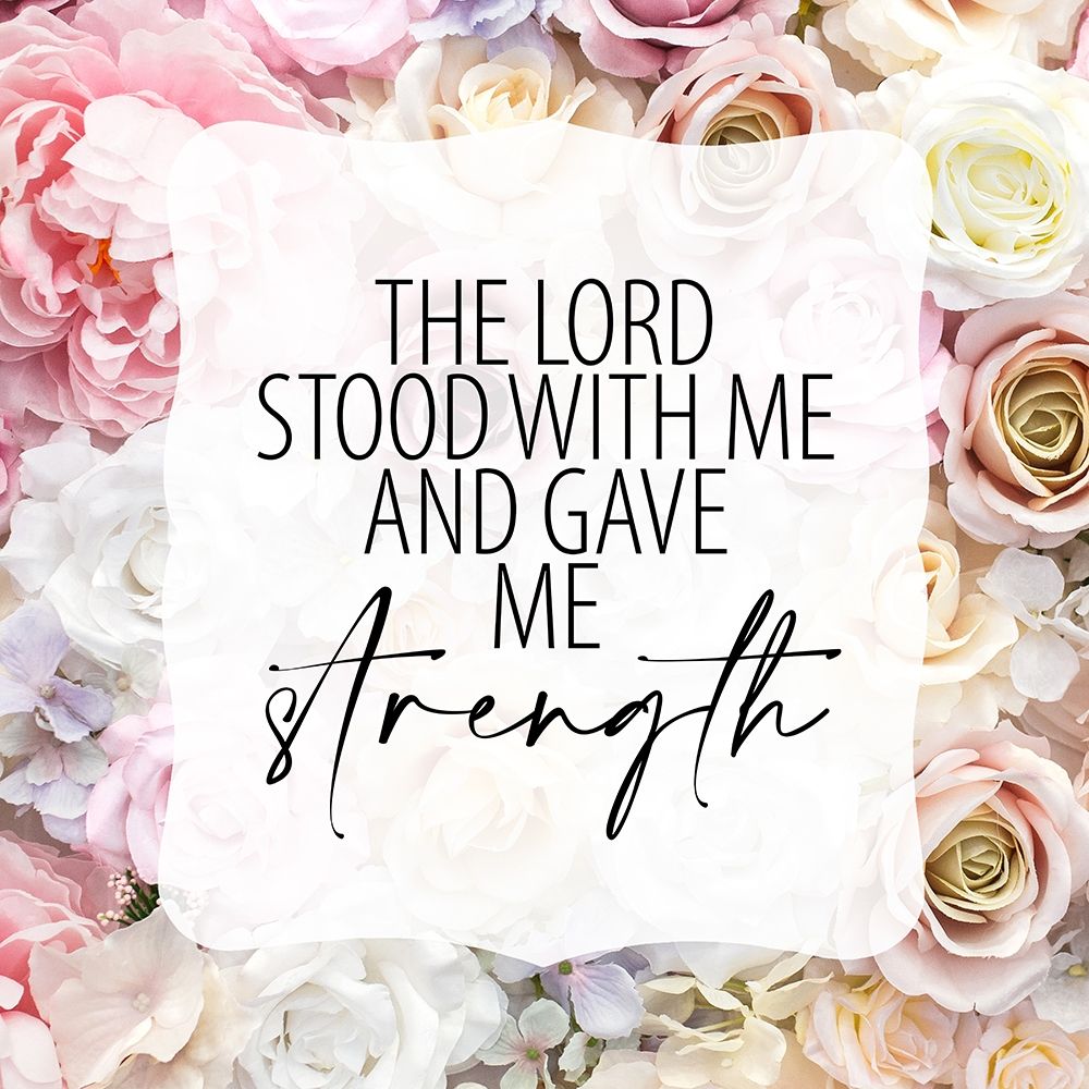 Faith Hope Floral 3 art print by Kimberly Allen for $57.95 CAD