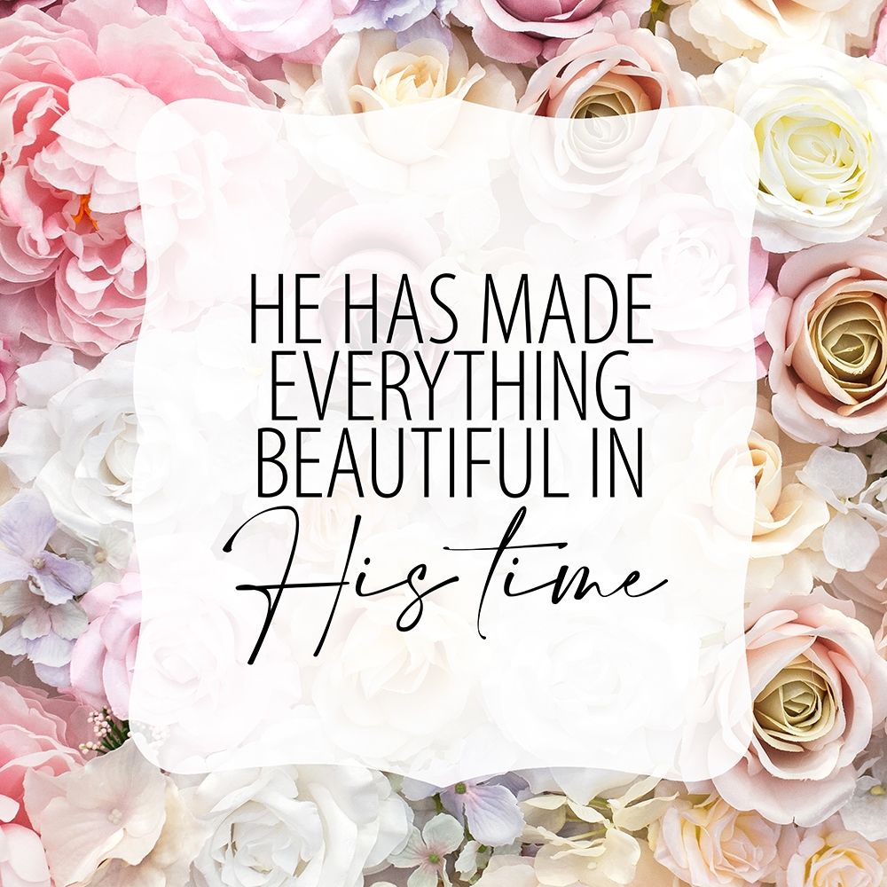 Faith Hope Floral 6 art print by Kimberly Allen for $57.95 CAD