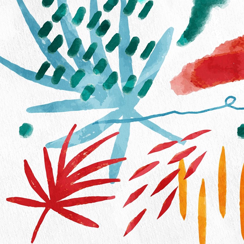 Abstract Leaves 1 art print by Kimberly Allen for $57.95 CAD