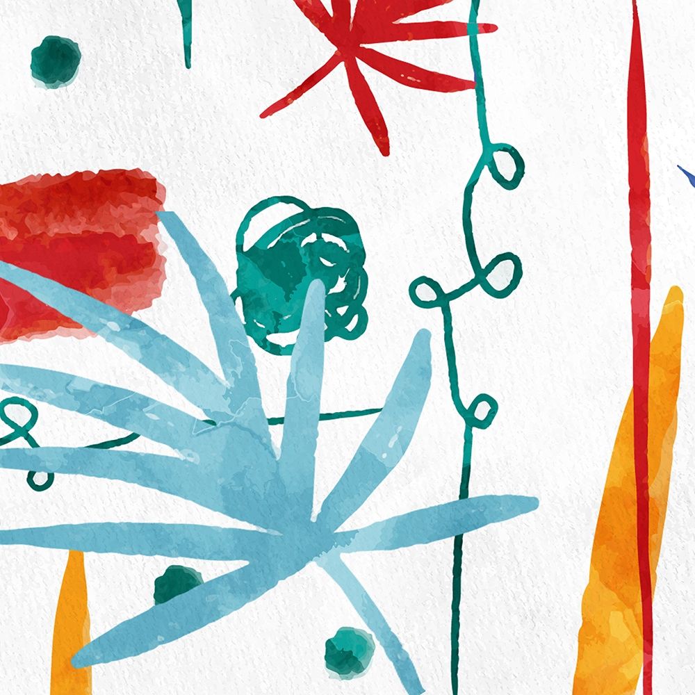 Abstract Leaves 2 art print by Kimberly Allen for $57.95 CAD