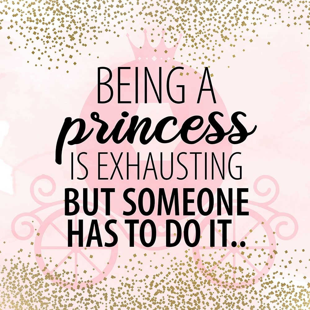 Being a Princess art print by Kimberly Allen for $57.95 CAD