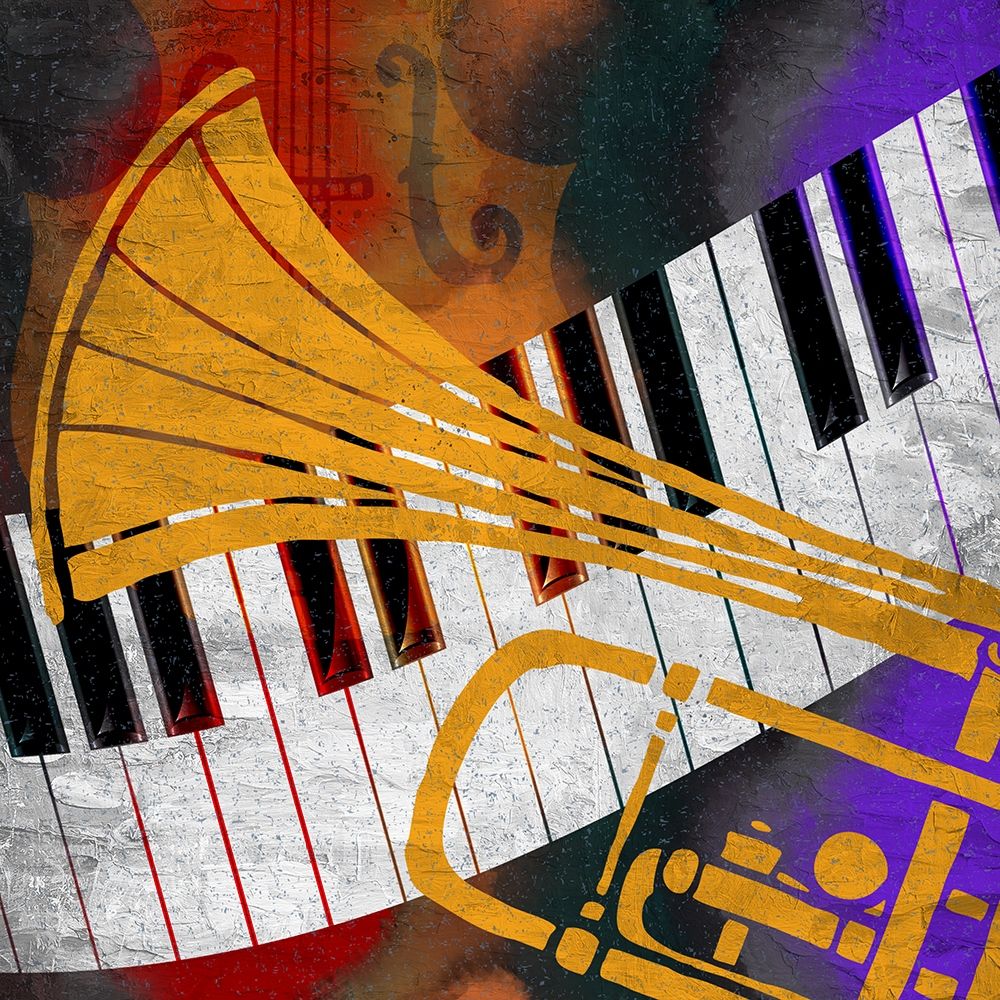 Jazz Flow 1 art print by Kimberly Allen for $57.95 CAD