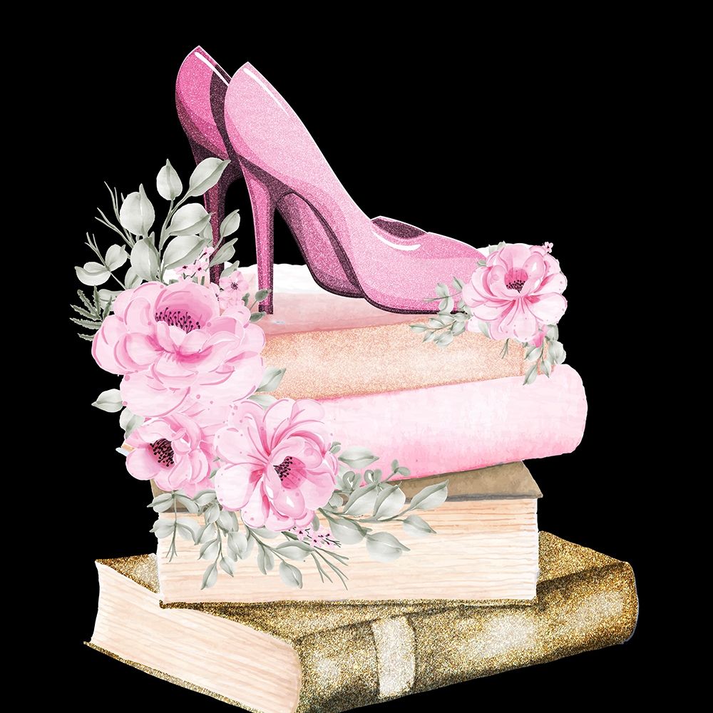 Heels and Books 1 art print by Kimberly Allen for $57.95 CAD