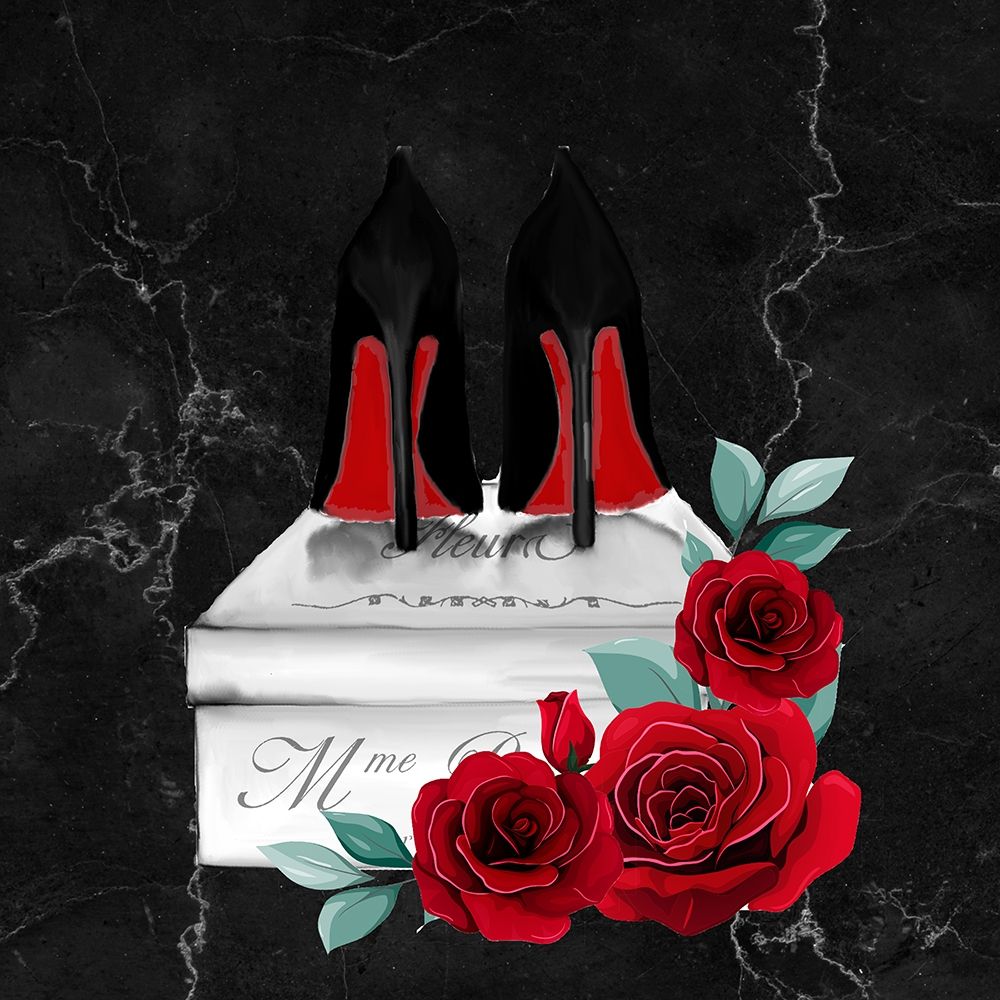 Red Rose Heels 1 art print by Kimberly Allen for $57.95 CAD
