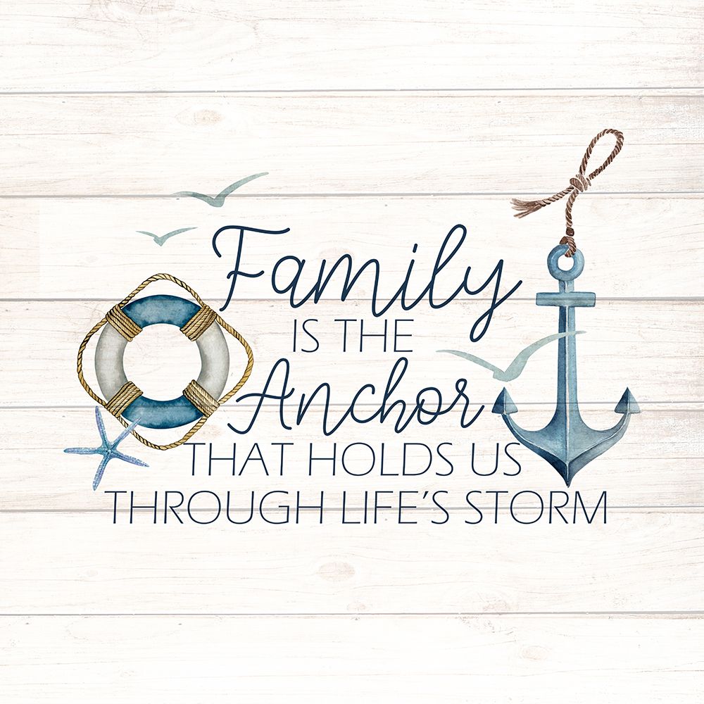 Anchor Home 2 art print by Kimberly Allen for $57.95 CAD