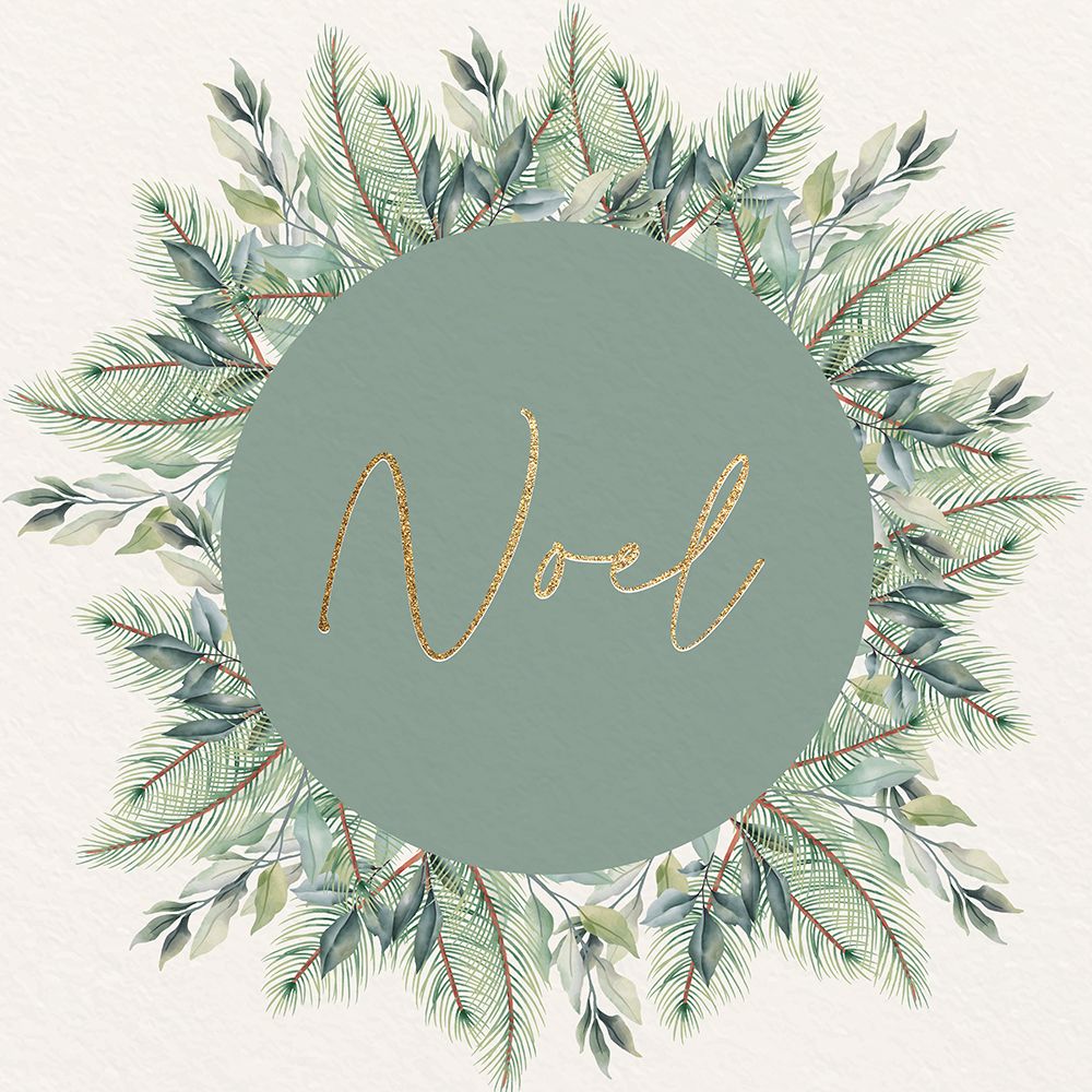 Christmas Greens 3 art print by Kimberly Allen for $57.95 CAD