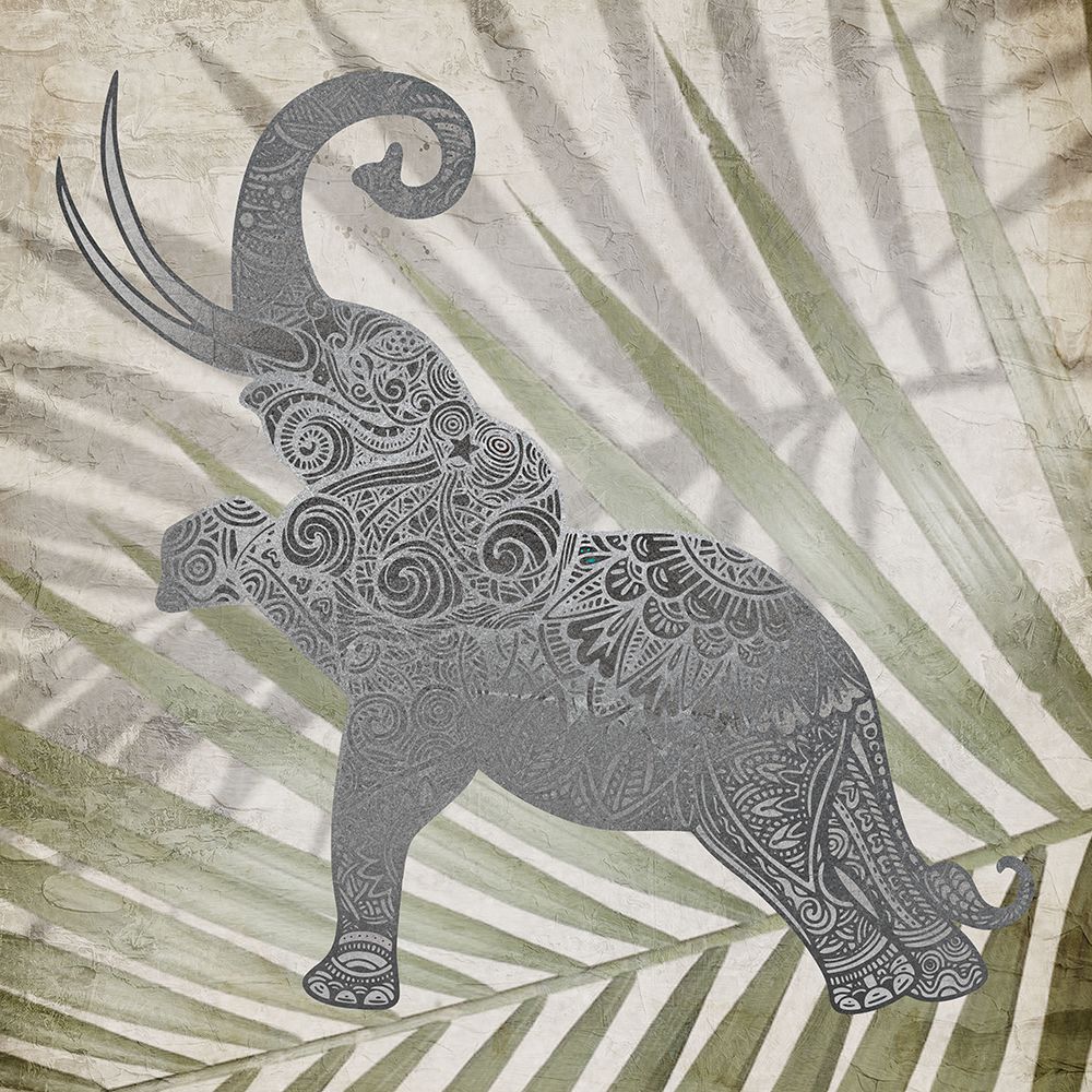 Toned Elephant 2 art print by Kimberly Allen for $57.95 CAD