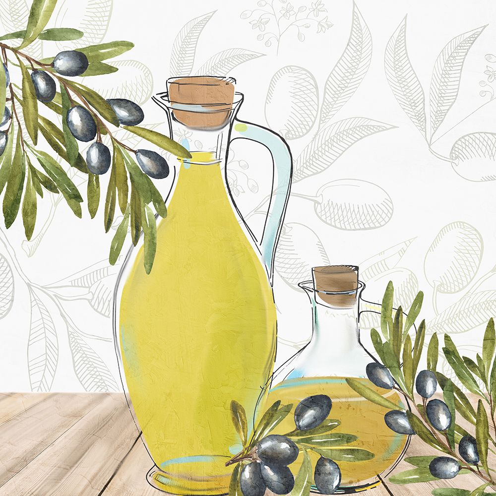 Olive Oils 1 art print by Kimberly Allen for $57.95 CAD