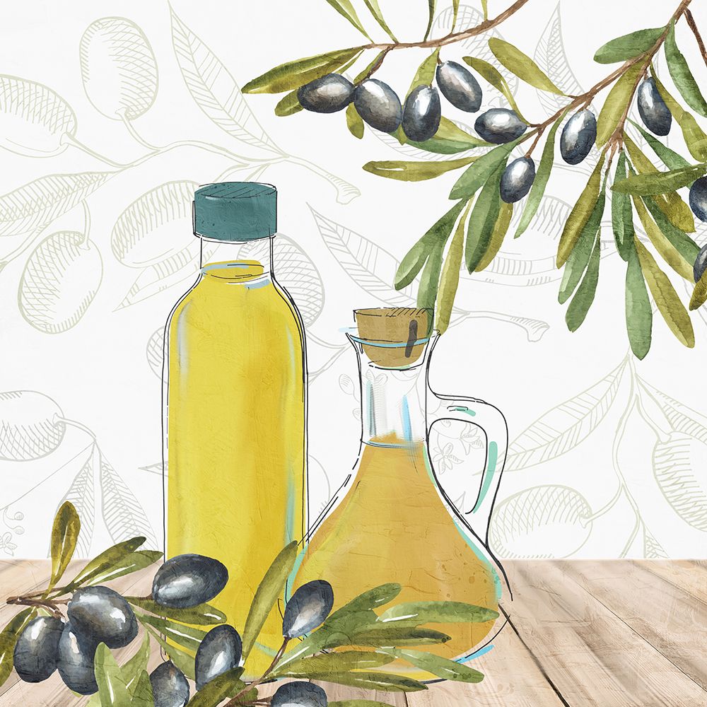 Olive Oils 2 art print by Kimberly Allen for $57.95 CAD