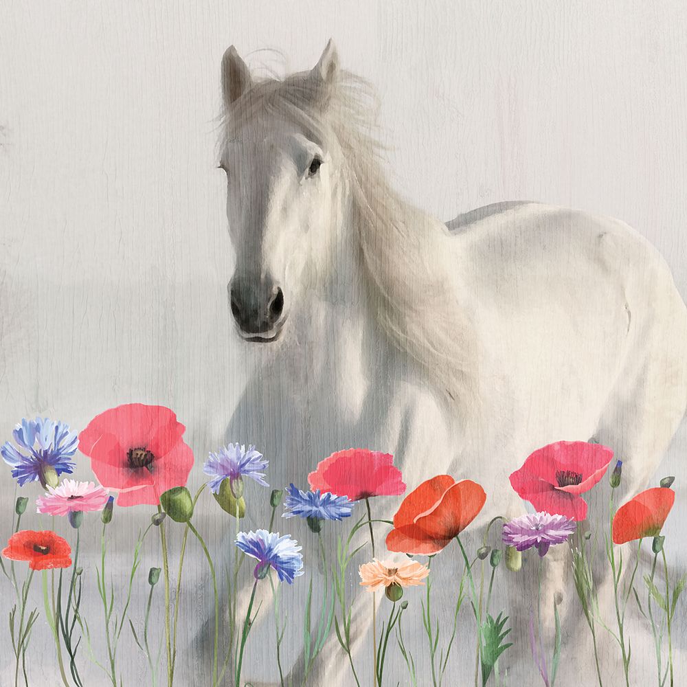 Wildflower Horse art print by Kimberly Allen for $57.95 CAD