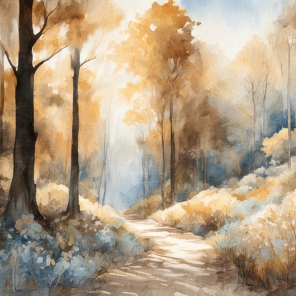 Golden Forest 2 art print by Kimberly Allen for $57.95 CAD