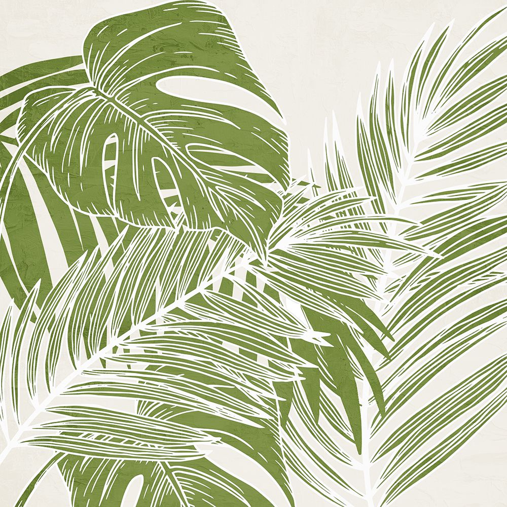 Overlapping Palms 2 art print by Kimberly Allen for $57.95 CAD