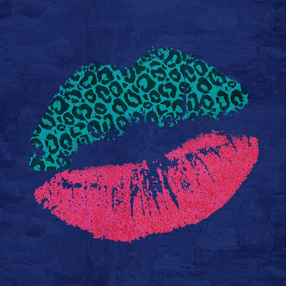 Leopard Lip 1 art print by Kimberly Allen for $57.95 CAD