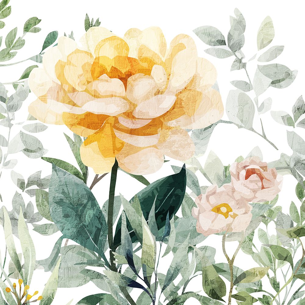 Yellow Garden 3 art print by Kimberly Allen for $57.95 CAD