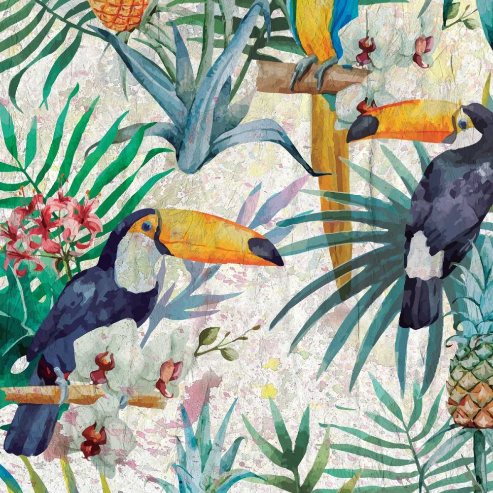 Tropical Life 1 art print by Kimberly Allen for $57.95 CAD