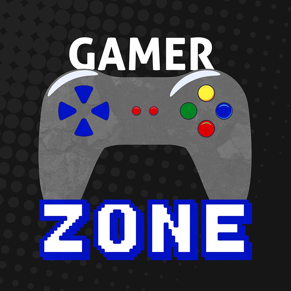 Gamer Zone Control 1 art print by Kimberly Allen for $57.95 CAD