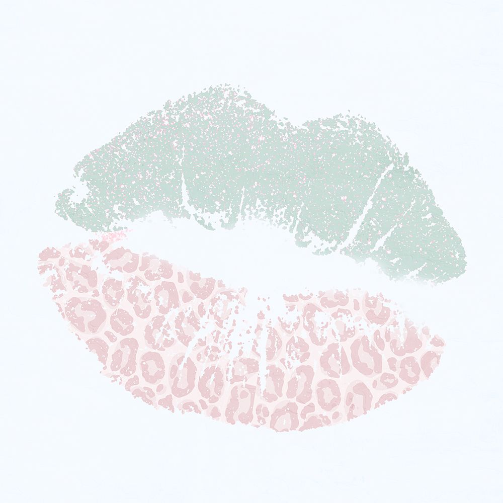 Pink Lips 2 art print by Kimberly Allen for $57.95 CAD