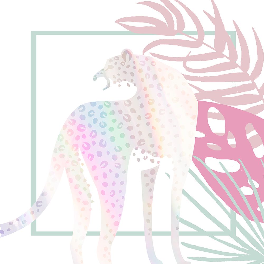 Iridescence Leopard 1 art print by Kimberly Allen for $57.95 CAD
