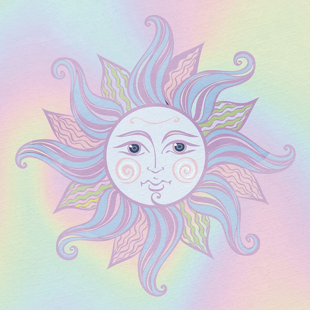 Sun Face Mix art print by Kimberly Allen for $57.95 CAD