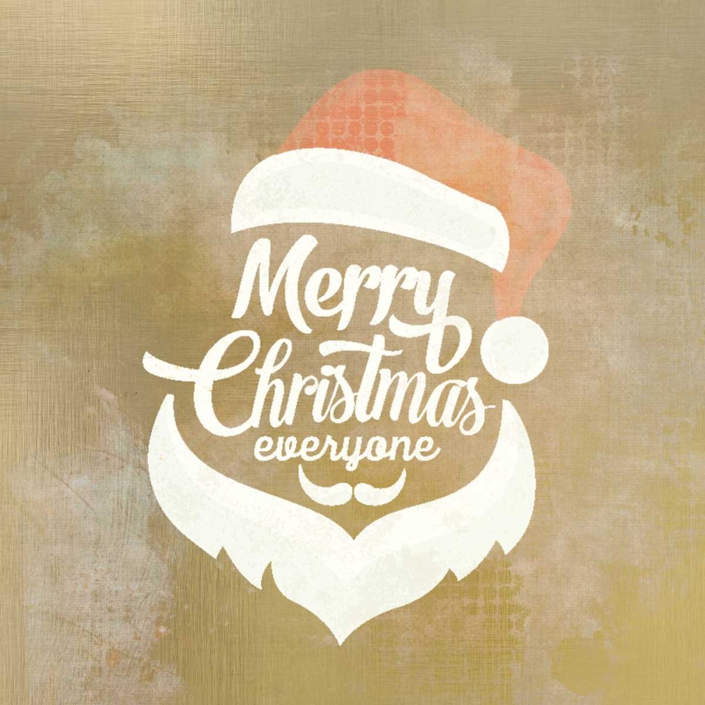 Merry Christmas Everyone art print by Kimberly Allen for $57.95 CAD