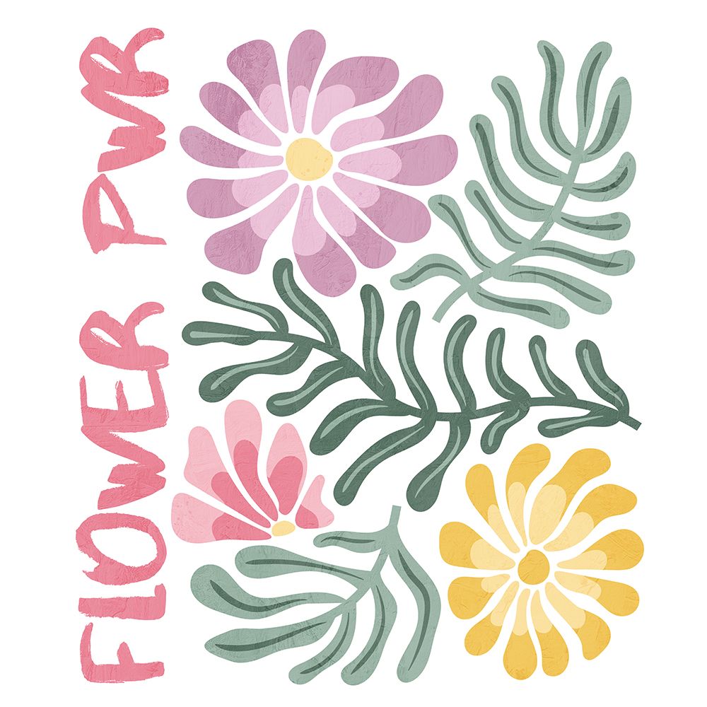 Flower Power 1 art print by Kimberly Allen for $57.95 CAD