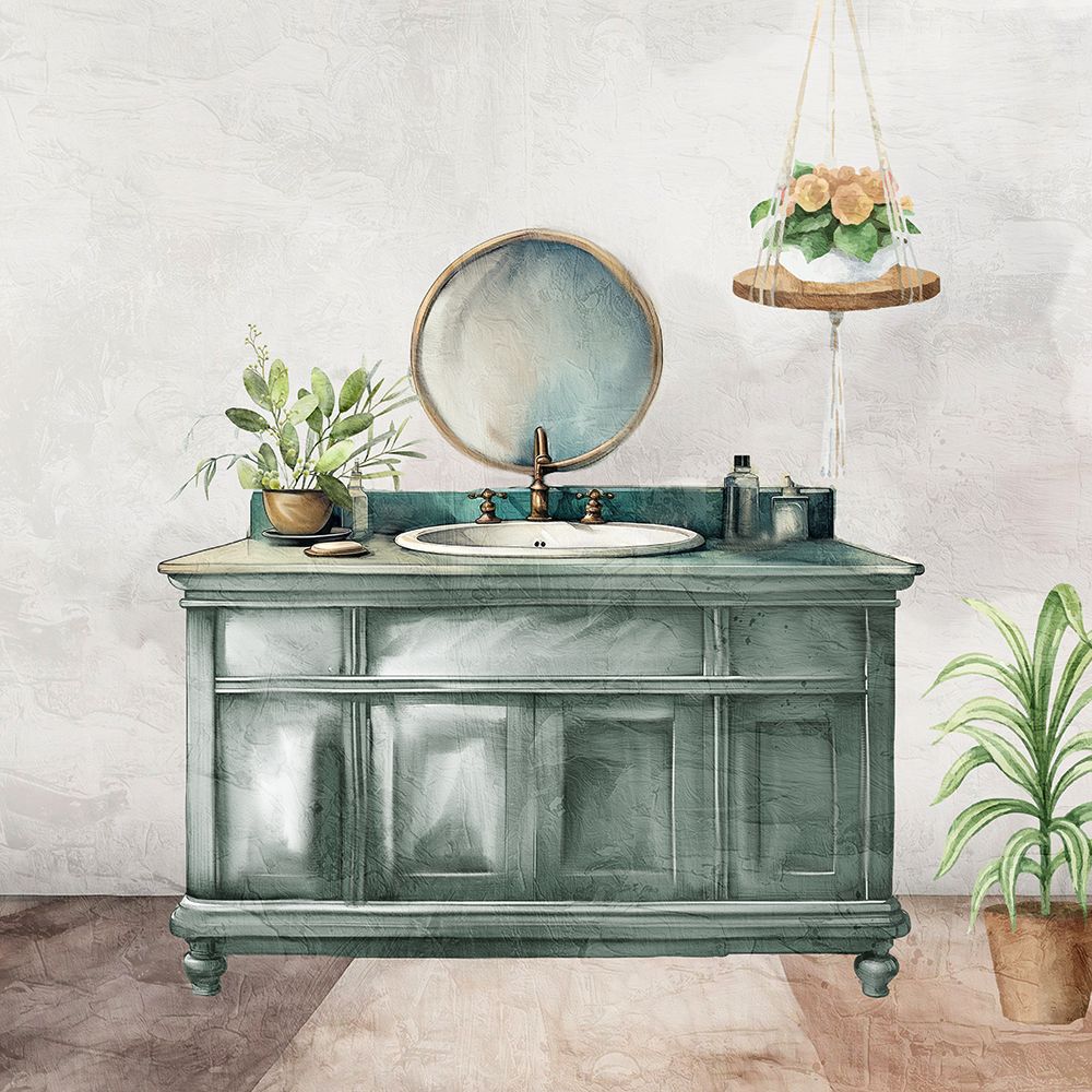 Bath Greens art print by Kimberly Allen for $57.95 CAD