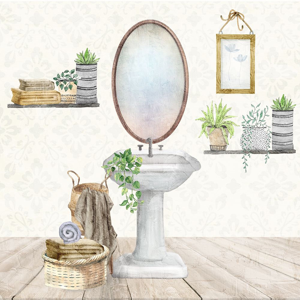 My Bath 2 art print by Kimberly Allen for $57.95 CAD
