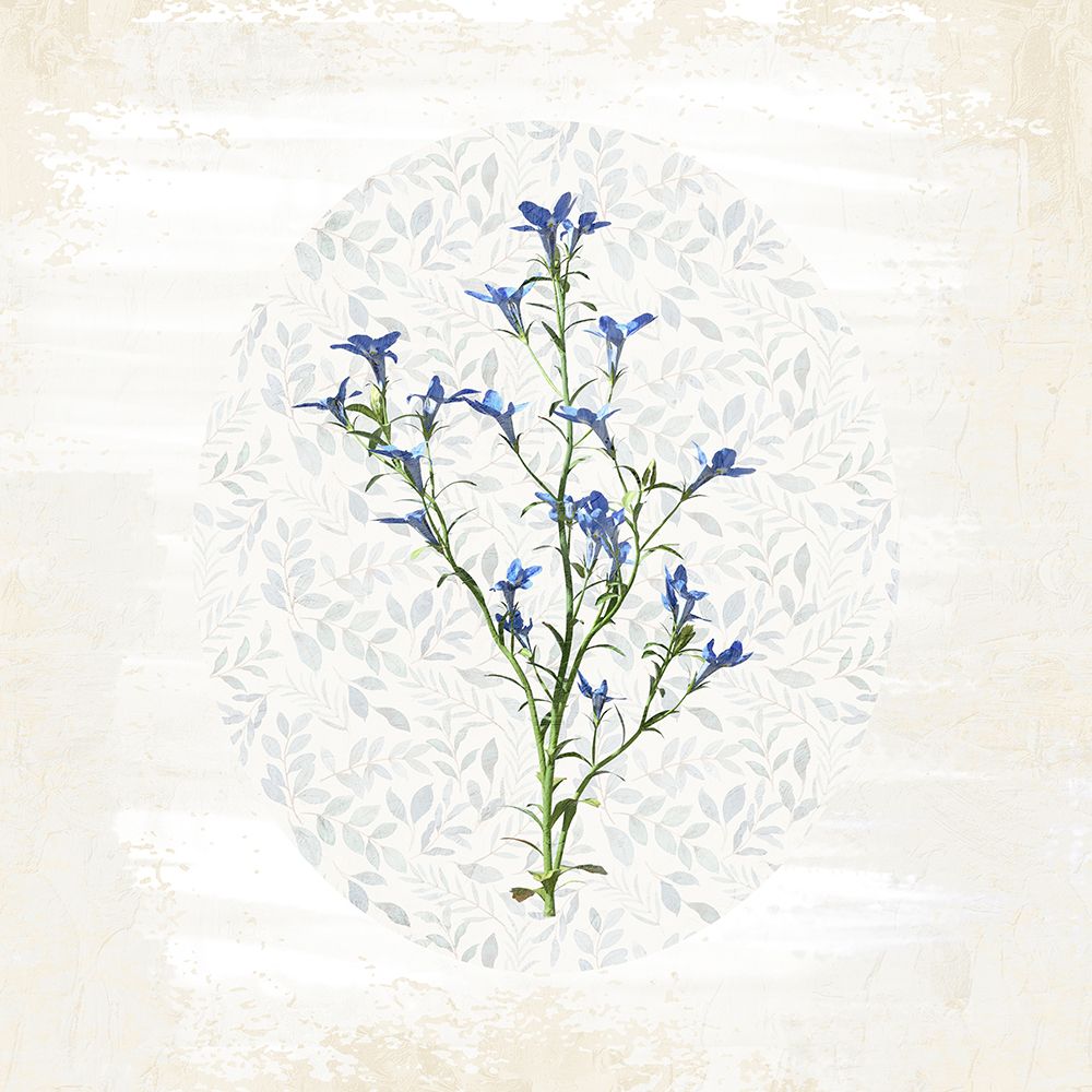 Oval Floral 1 art print by Kimberly Allen for $57.95 CAD