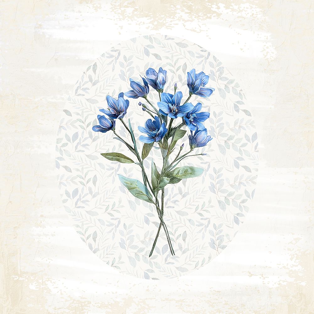 Oval Floral 2 art print by Kimberly Allen for $57.95 CAD