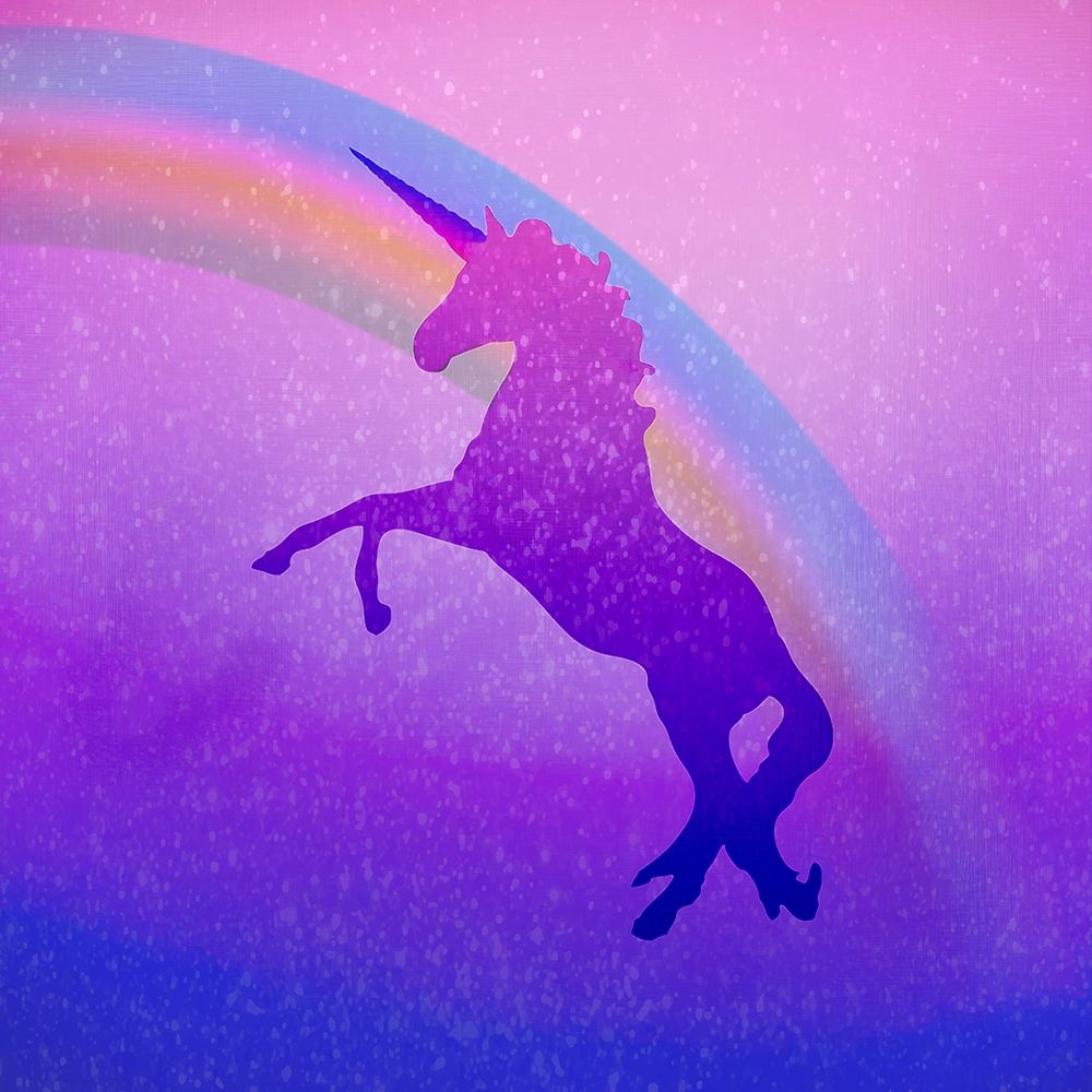 Ombre Unicorn 2 art print by Allen Kimberly for $57.95 CAD