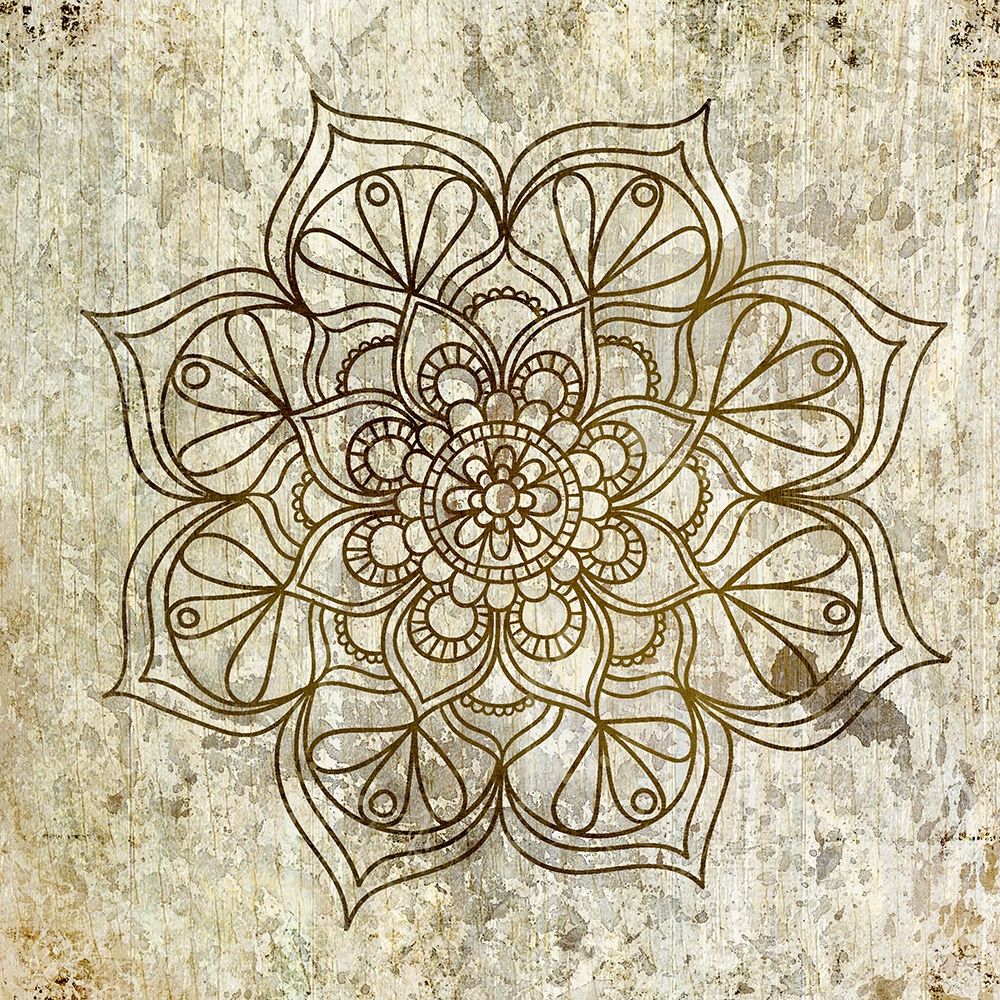 Splatter Mandala 1 art print by Kimberly Allen for $57.95 CAD