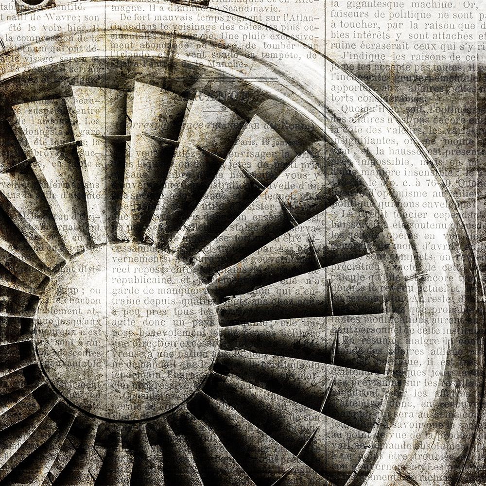 Urban Propeller 1 art print by Kimberly Allen for $57.95 CAD