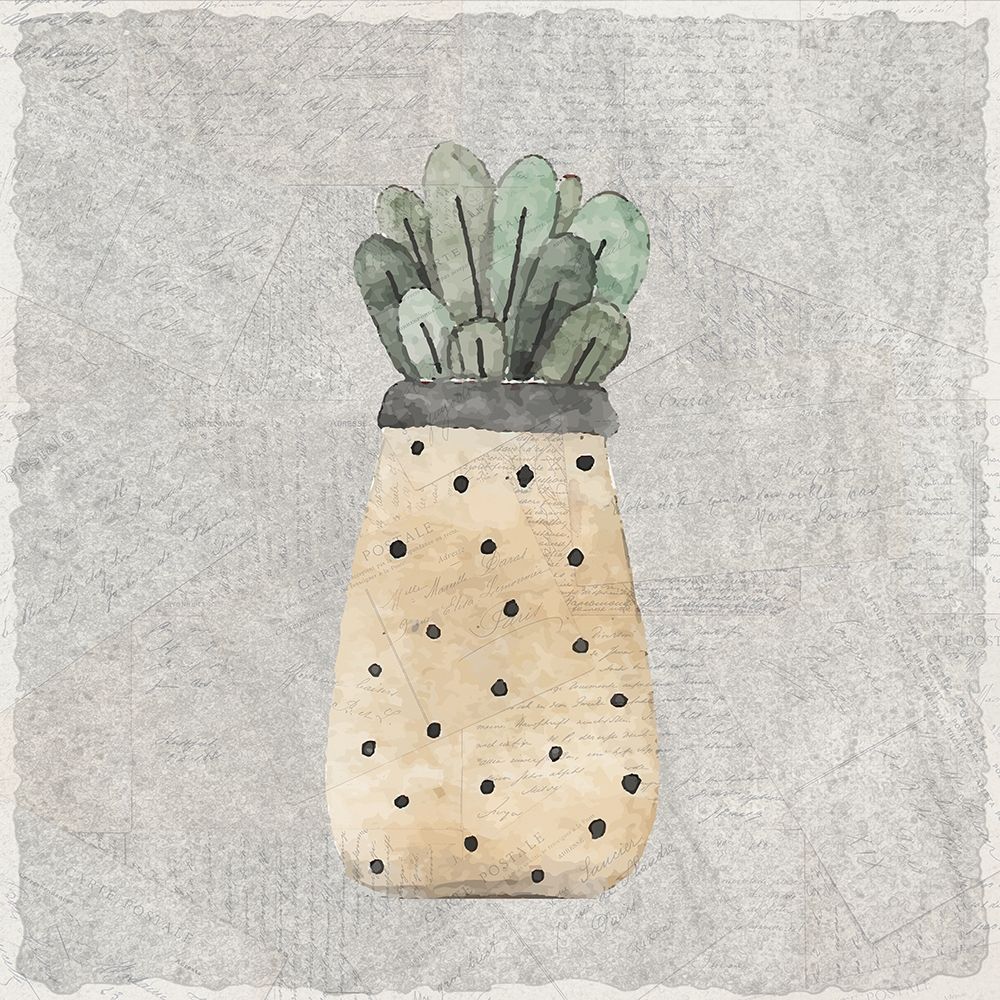 Potted Succulents 1 art print by Allen Kimberly for $57.95 CAD