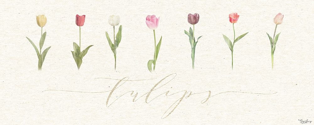 Tulips art print by Gigi Louise for $57.95 CAD