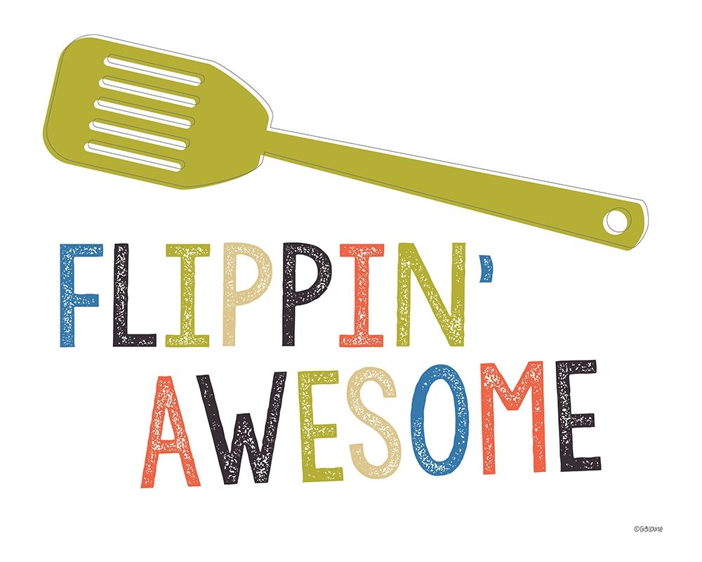 Flippin Awesome art print by Gigi Louise for $57.95 CAD