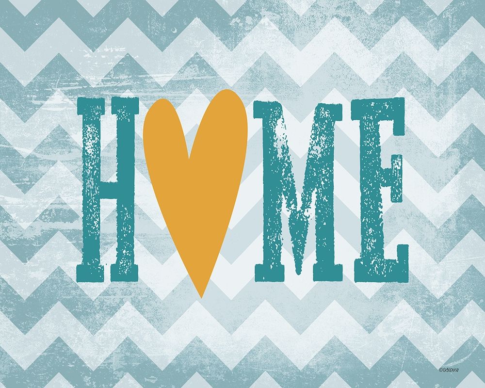 Home Heart art print by Gigi Louise for $57.95 CAD