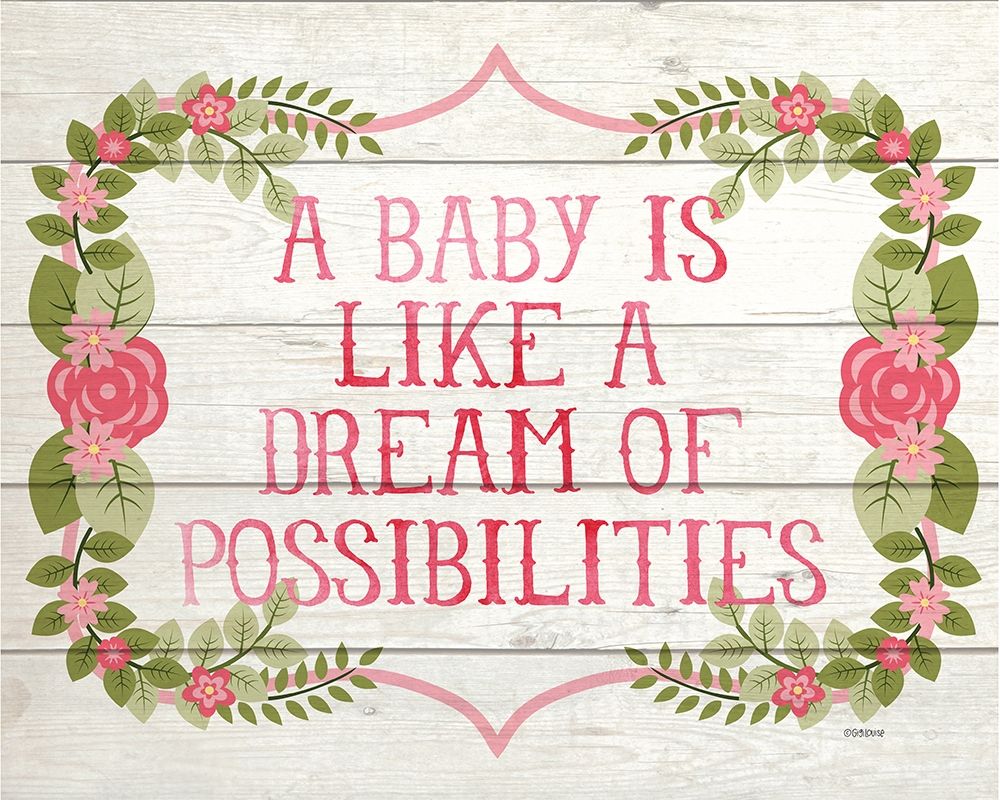 Baby Possibilities art print by Gigi Louise for $57.95 CAD