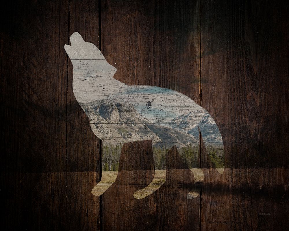 Lodge Wolf art print by Gigi Louise for $57.95 CAD