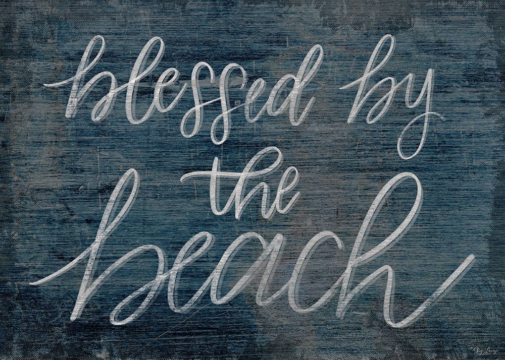 Blessed Beach art print by Gigi Louise for $57.95 CAD