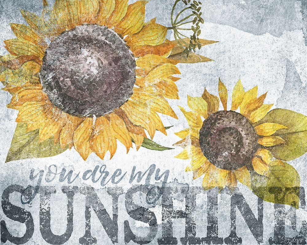 Sunshine Sunflower art print by Gigi Louise for $57.95 CAD