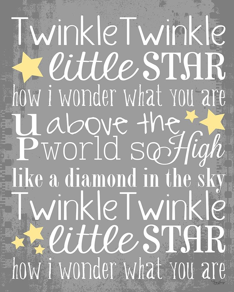 Twinkle Gray art print by Gigi Louise for $57.95 CAD