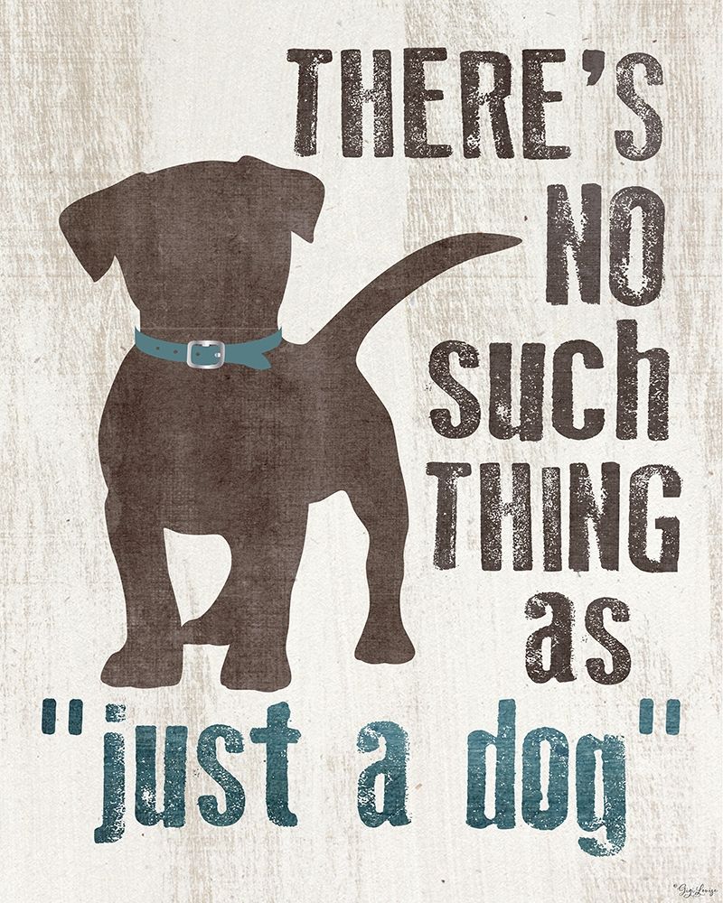 Just Dog art print by Gigi Louise for $57.95 CAD