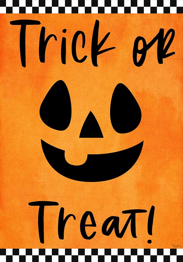 Tric Treat Jack Flag art print by Gigi Louise for $57.95 CAD