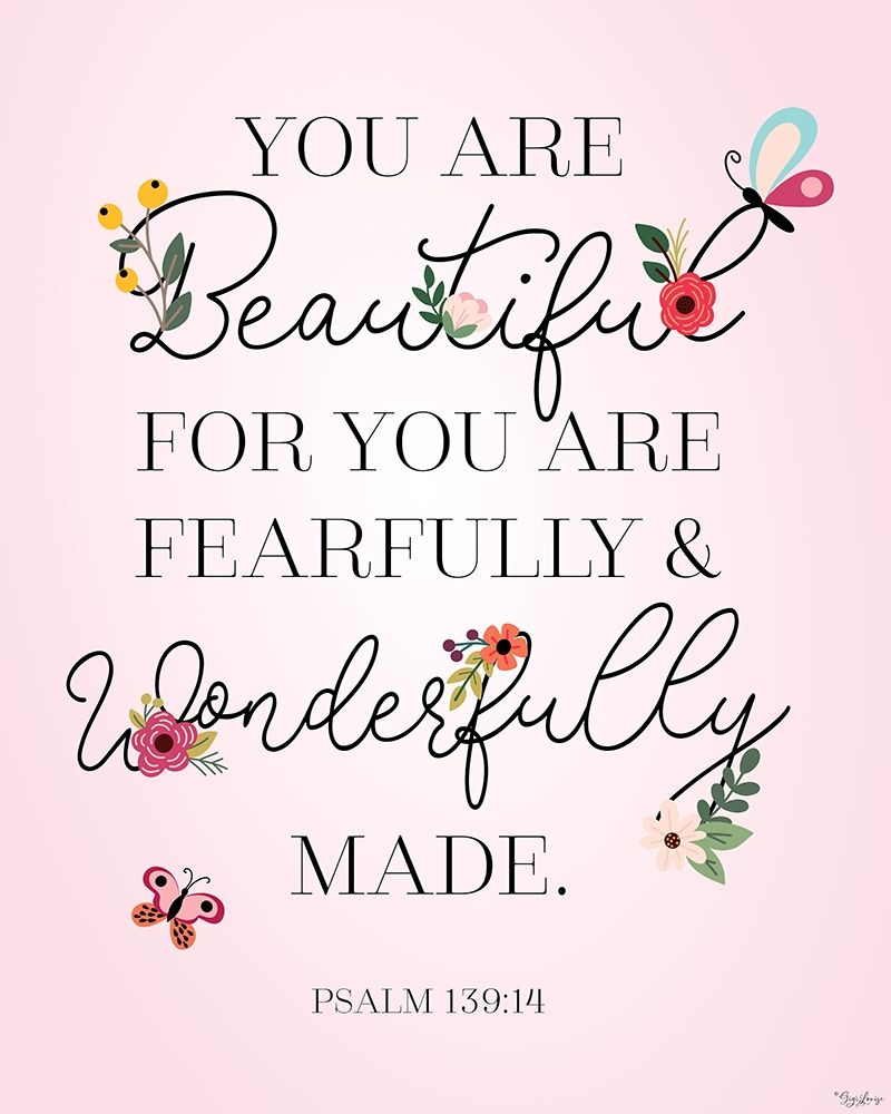 You Beautiful art print by Gigi Louise for $57.95 CAD