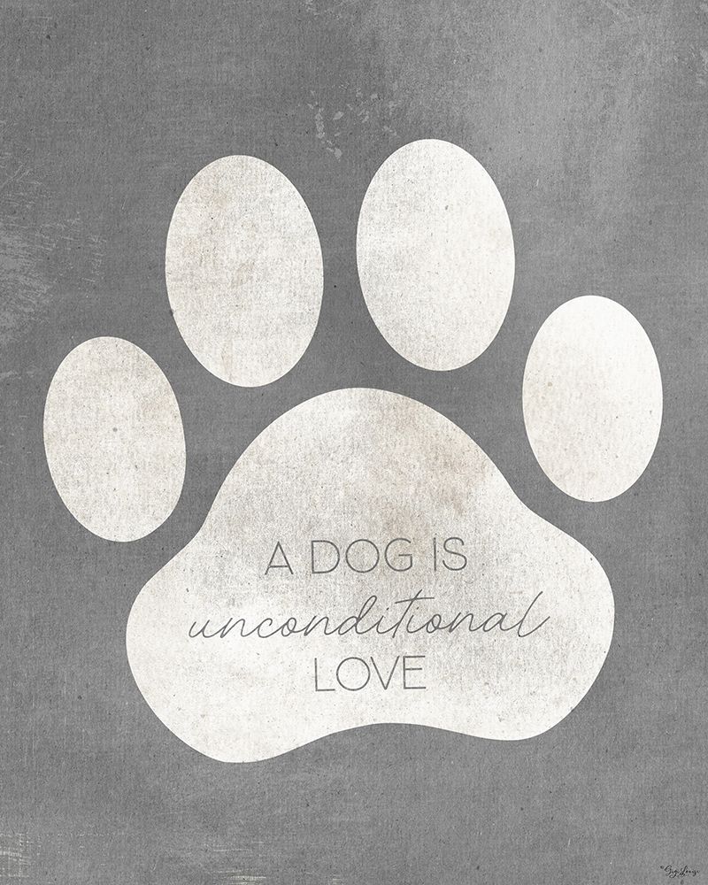 Dog Unconditional art print by Gigi Louise for $57.95 CAD