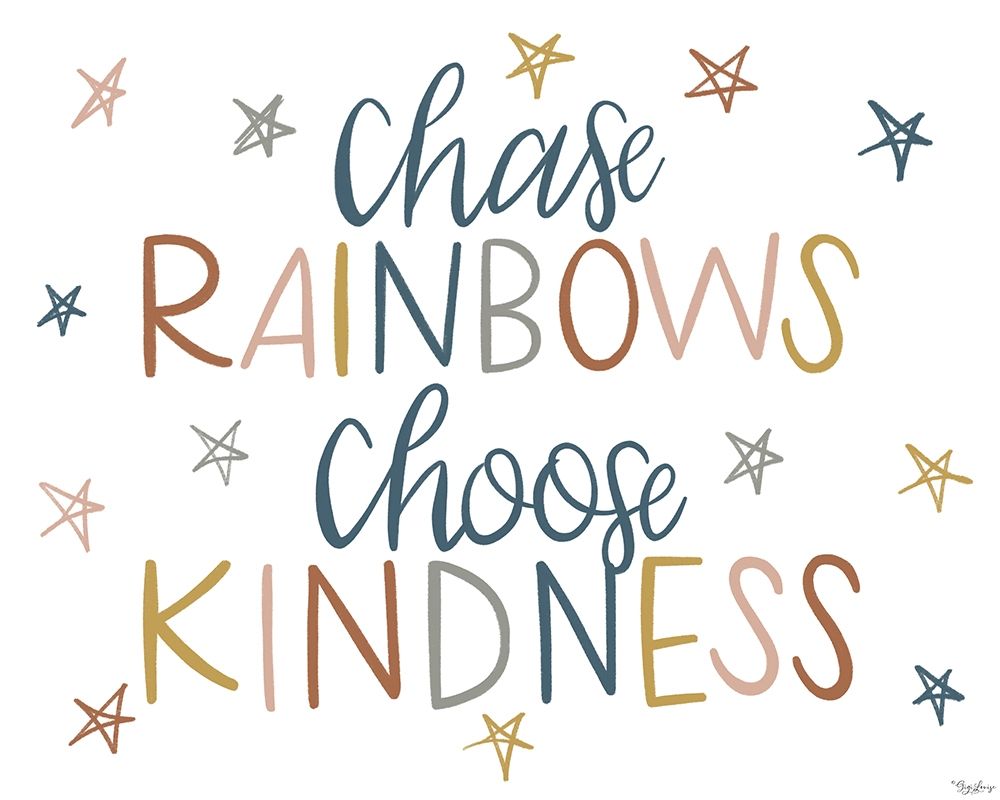 Chase Rainbows Fall art print by Gigi Louise for $57.95 CAD
