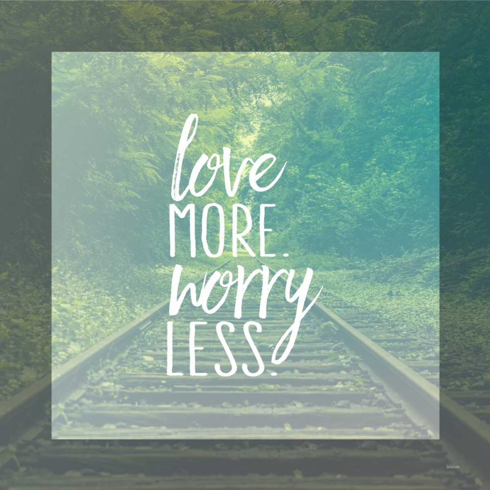 Love More art print by Gigi Louise for $57.95 CAD
