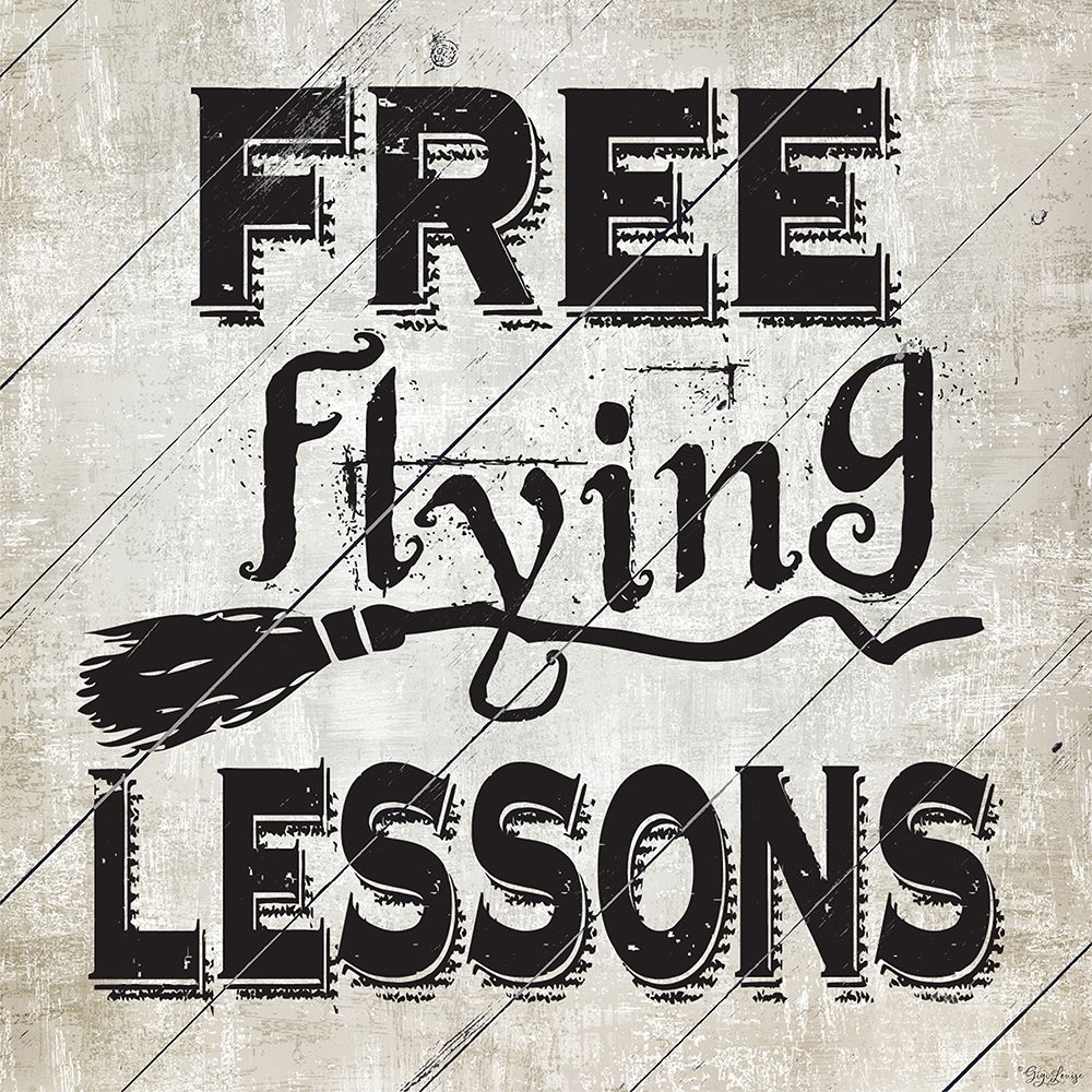 Free Flying Lessons art print by Gigi Louise for $57.95 CAD